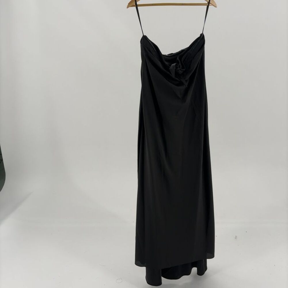 Halston Lisette Satin Gown in Multicolor
